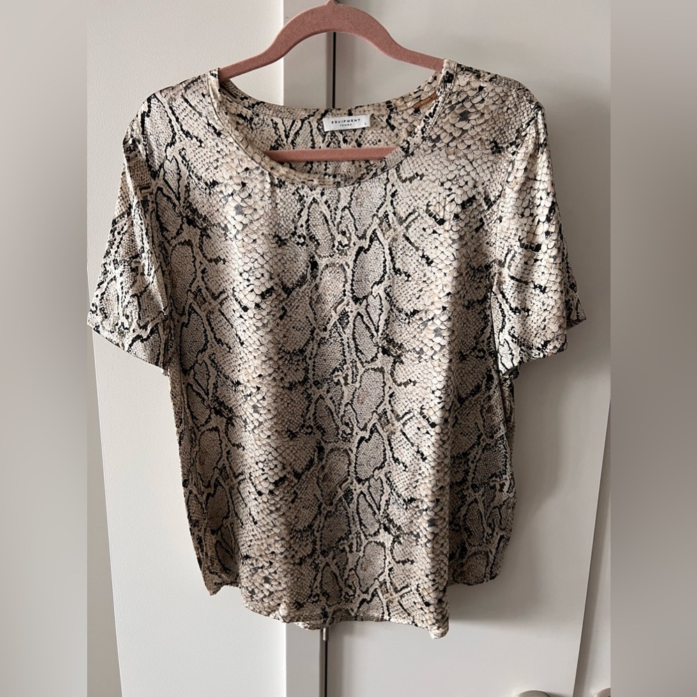 Equipment Silk Top